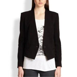 Helmut Lang black tuxedo blazer size small
